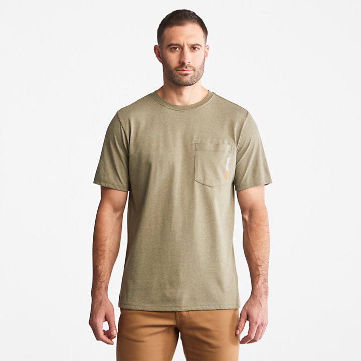 Men's Timberland PRO® Short Sleeve Base Plate Wicking T-Shirt ...