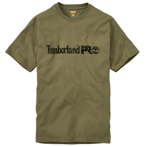 Men's Timberland PRO® Cotton Core Logo T-Shirt | Timberland CA Store