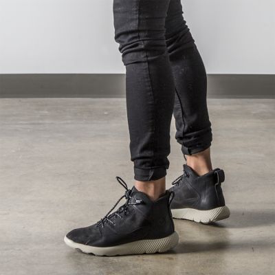 timberland flyroam leather sneaker boots