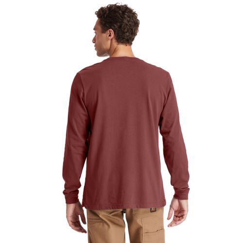 Men's Timberland PRO® Long Sleeve Base Plate Wicking T-Shirt-