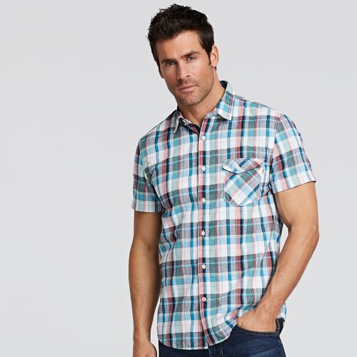 Men's Still River Slim Fit Cooling Plaid Shirt | Timberland US Store