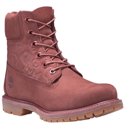 timberland womens burgundy boots