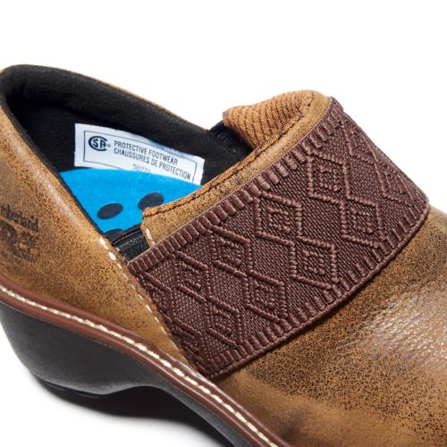 Women's Timberland PRO® Riveter Slip-On Alloy Toe SD+ Work Shoes-