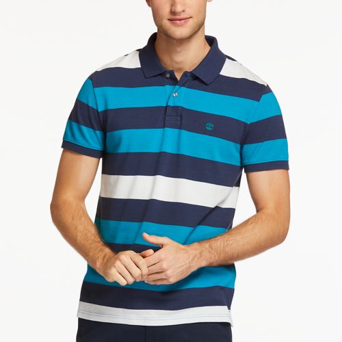 Timberland | Men's Millers River Striped Rugby Shirt