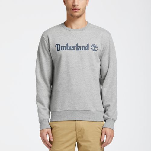 Timberland | Men's Crew Neck Logo Sweatshirt