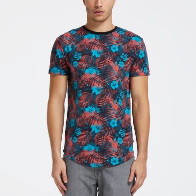 Timberland | Men's Cooling Slim Fit Tropical Palms T-Shirt