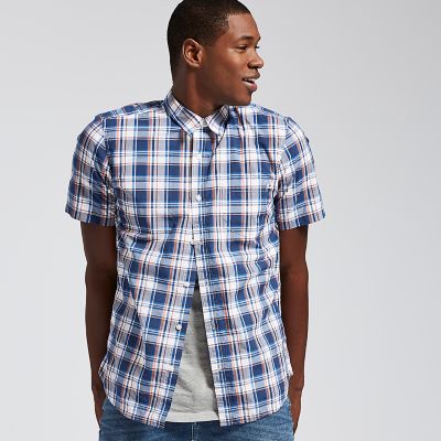 Men's Large Check Madras Shirt | Timberland US Store
