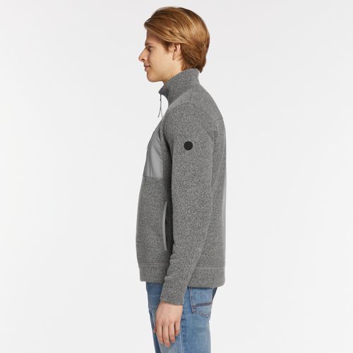 Timberland | Men's Mt. Cardigan Quarter-Zip Fleece Sweater