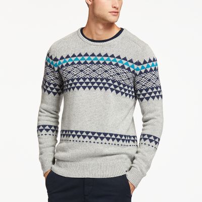 Timberland | Men's Cashmere Blend Fairisle Sweater