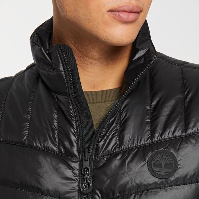 timberland mens skye peak thermofibre quilted vest black