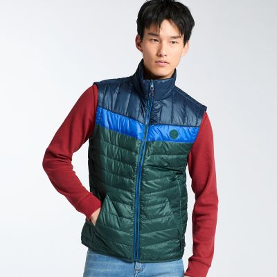 timberland quilted jacket mens