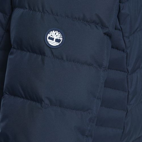 Women's Long Quilted Down Jacket-
