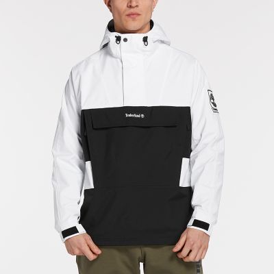 Men's Waterproof Colorblock Pullover Jacket
