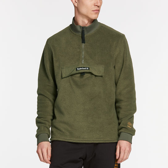 Timberland | Men's Quarter-Zip Funnel Neck Fleece Shirt