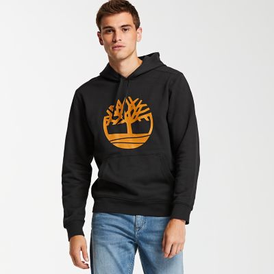 timberland tree logo hoodie