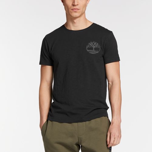 Timberland | Men's Dot Print Tree Logo T-Shirt
