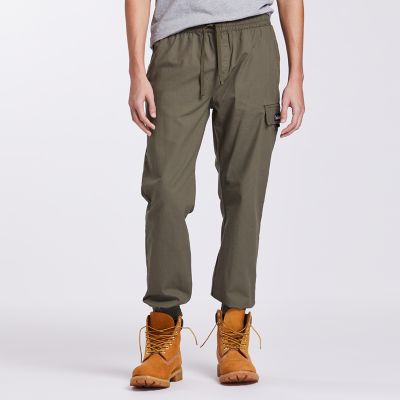 timberland boots with jogger pants
