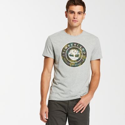 Men's Circular Camo Logo T-Shirt | Timberland US Store