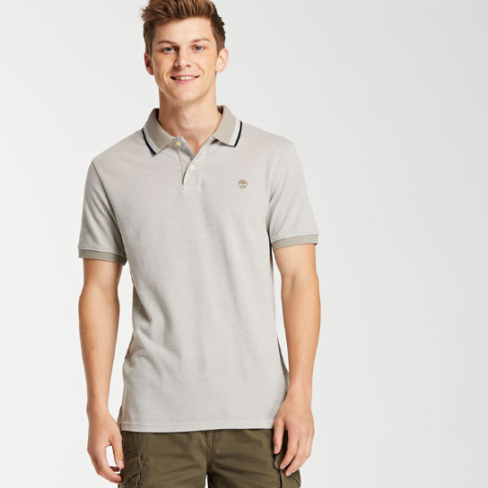Timberland | Men's Slim Fit Tipped Pique Polo Shirt
