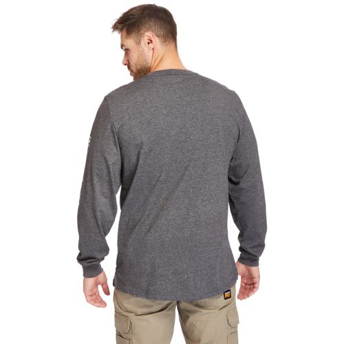 T-shirt à manches longues Timberland PRO® Base Plate de grandes tailles et évacuant l’humidité pour hommes-