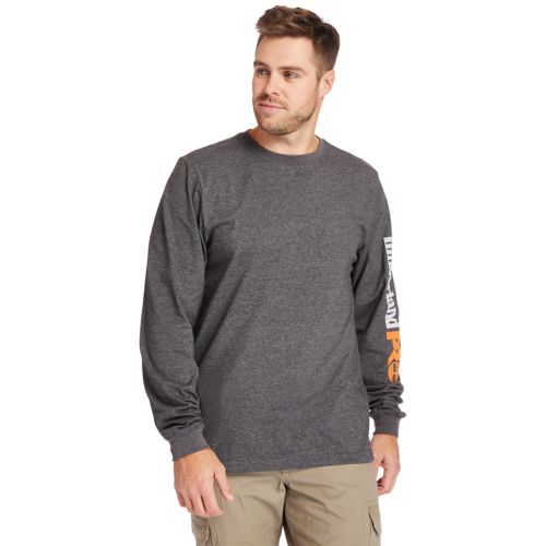 Men's Big & Tall Timberland PRO® Base Plate Long-Sleeve Wicking T-Shirt-