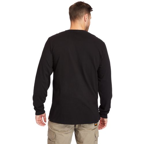 Men's Big & Tall Timberland PRO® Base Plate Long-Sleeve Wicking T-Shirt-