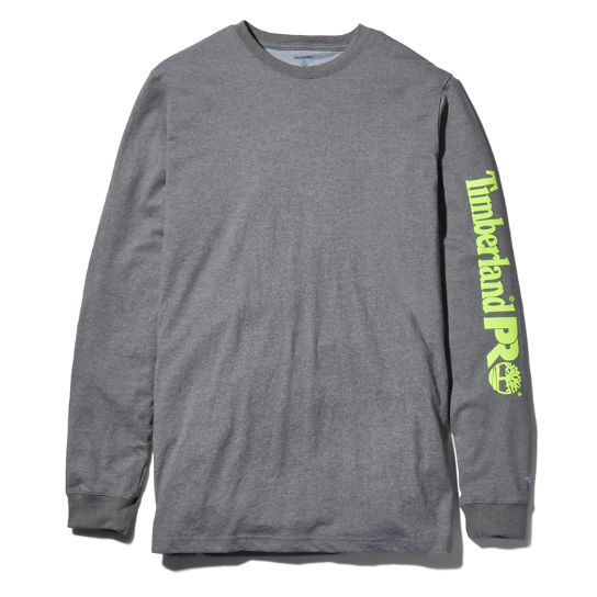 Men's Big & Tall Timberland PRO® Base Plate Long-Sleeve Wicking T-Shirt