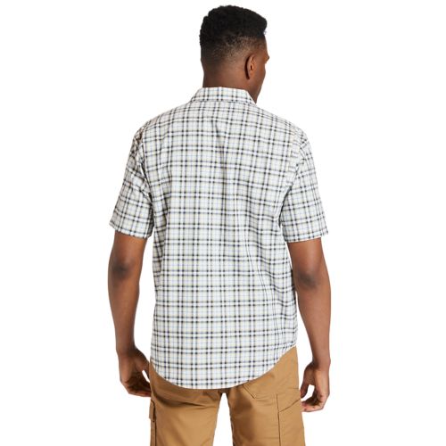 Men's Timberland PRO® Plotline Plaid Ripstop Work Shirt-