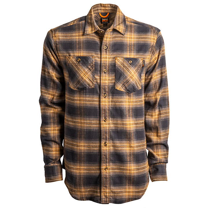 Men's Timberland PRO® Woodfort Flex Flannel Work Shirt-