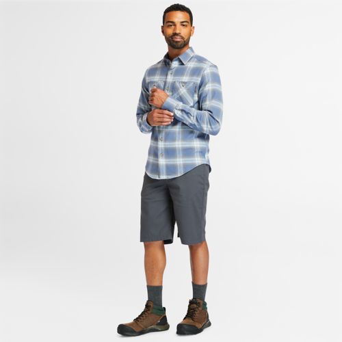 Men's Timberland PRO® Woodfort Flex Flannel Work Shirt-