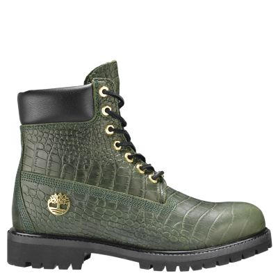 alligator skin steel toe boots