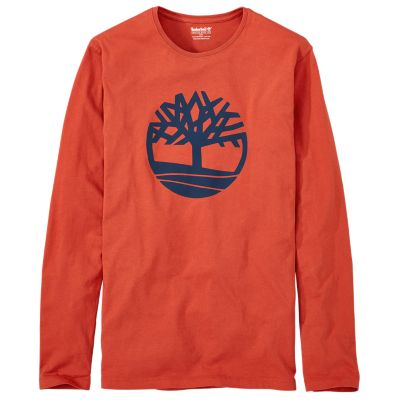 Men's Long Sleeve Tree Logo Ringer T-Shirt | Timberland US Store