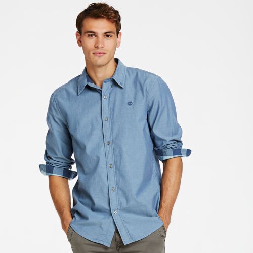 Men's Solid Raw Cotton Shirt | Timberland US Store