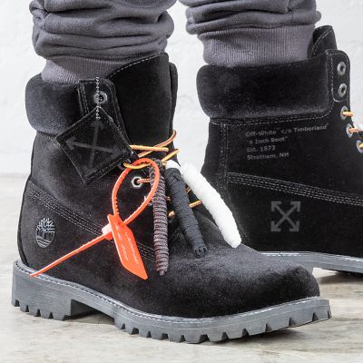 off white and timberland