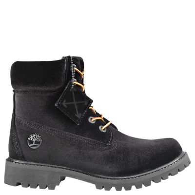 Timberland X Off-White 6-Inch Textile Boots
