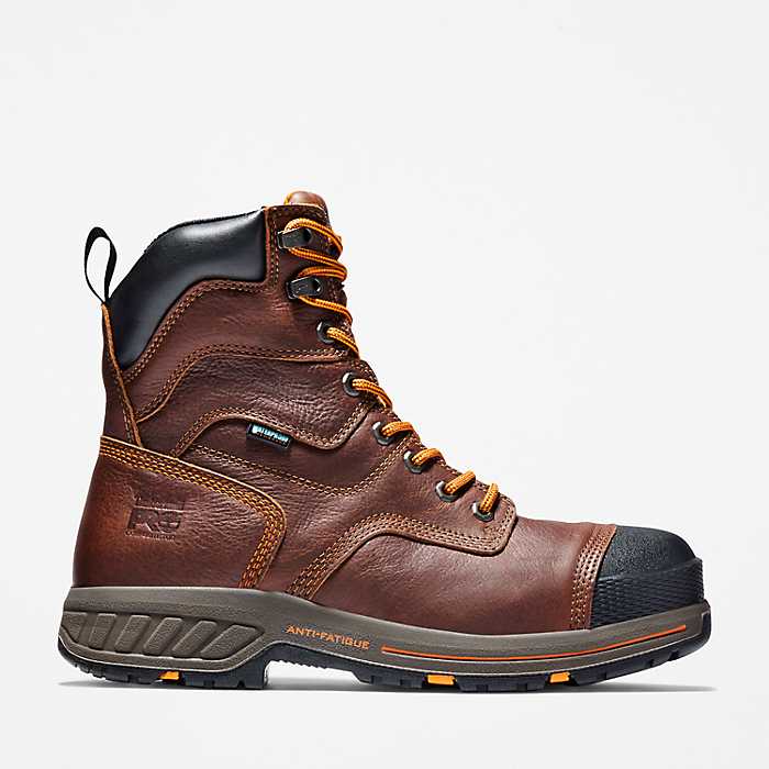 Men's Timberland PRO® HD 8-Inch Waterproof Comp-Toe Work Boots