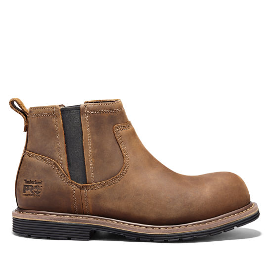 Men's Timberland PRO® Millworks Chelsea Comp Toe Boots
