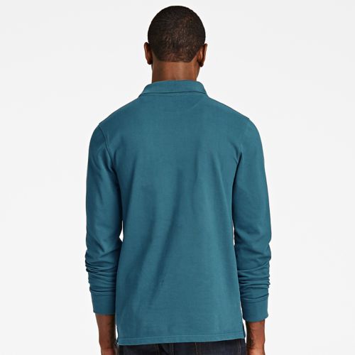 Men's Millers River Long Sleeve Polo Shirt | Timberland US Store