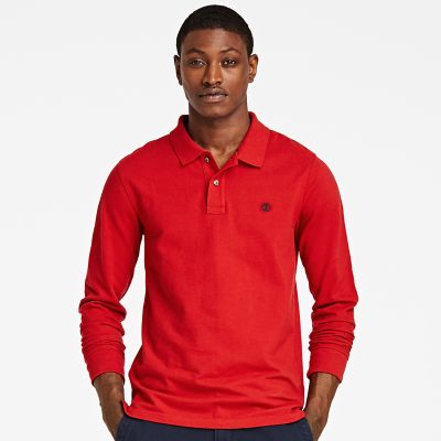 timberland polo long sleeve