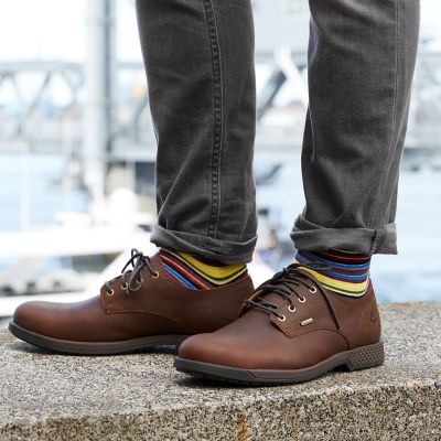 men's city's edge suede waterproof chukka boots