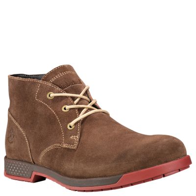 men's city's edge suede waterproof chukka boots