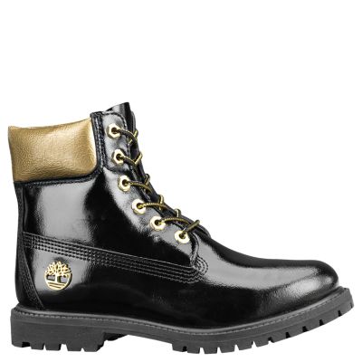 black leather timberland shoes