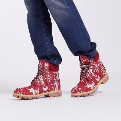 ugly sweater timberland boots