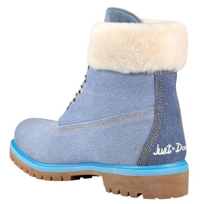 timberland blue jean boots