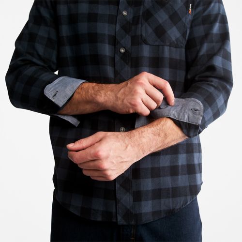 Chemise de travail Timberland PRO® Woodfort en flanelle mi-épaisse pour hommes-