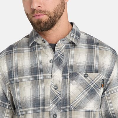 Men's Woodfort Heavyweight Flannel Work Shirt