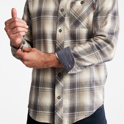 Men's Timberland PRO® Woodfort Midweight Flannel Work Shirt