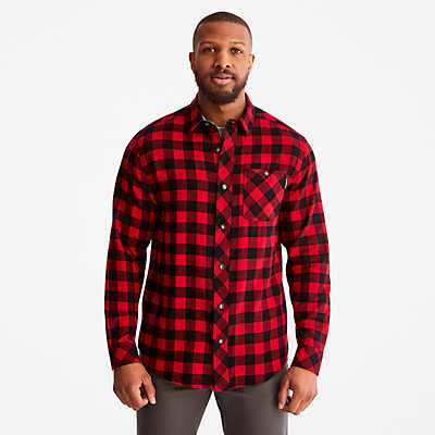 Men's Woodfort Midweight Flannel Work Shirt