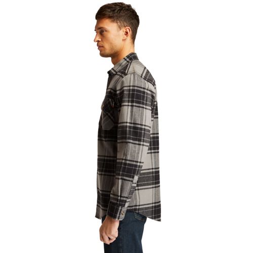 Men's Timberland PRO® Woodfort Heavyweight Flannel Work Shirt-