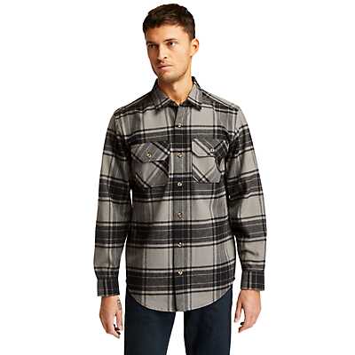 Men's Woodfort Heavyweight Flannel Work Shirt